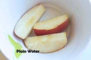 How to Prevent Sliced Fruit From Turning Brown. No more brown apples in my salad! We use this trick every time!